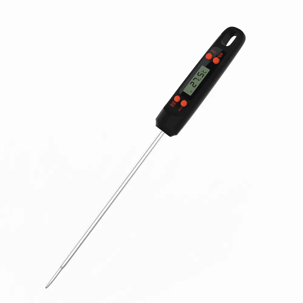 Sonda esterna cibo istantaneo 2 forcella di cottura batteria termometri carne professionale olio Bbq termometro