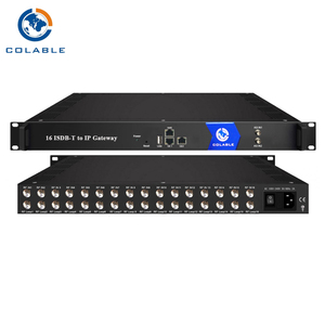 16 in 1 FTA IRD <strong>Ip</strong> Gateway 16/24 DVB-S2 /ATSC/ISDB-T/DVB-C /DVB-T to 1024 <strong>IP</strong> Spts iptv Streamer for Hotel iptv Solution COL5801P - Product Image 4