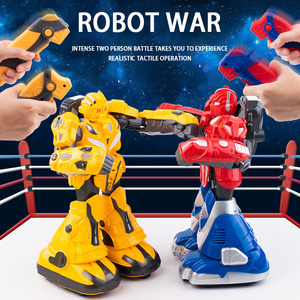 Somatosensory Battle <strong>Robot</strong> Toy Dual Player <strong>Rc</strong> <strong>Fight</strong> <strong>Robot</strong> Game Gesture Remote Control <strong>Robot</strong> Boxing Set With Light Music - Product Image 2