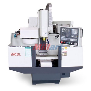 CNC dikey işleme merkezi VMC24L CNC freze makinesi merkezi 4 eksen Mini freze makinesi - Product Image 1