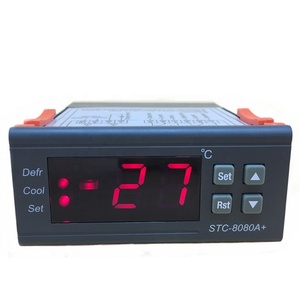 Digital <strong>Temperature</strong> <strong>Controller</strong> <strong>with</strong> <strong>NTC</strong> <strong>Sensor</strong> STC-8080A+ for Refrigerator Freezer Defrost Plastic Material OEM Customizable - Product Image 1