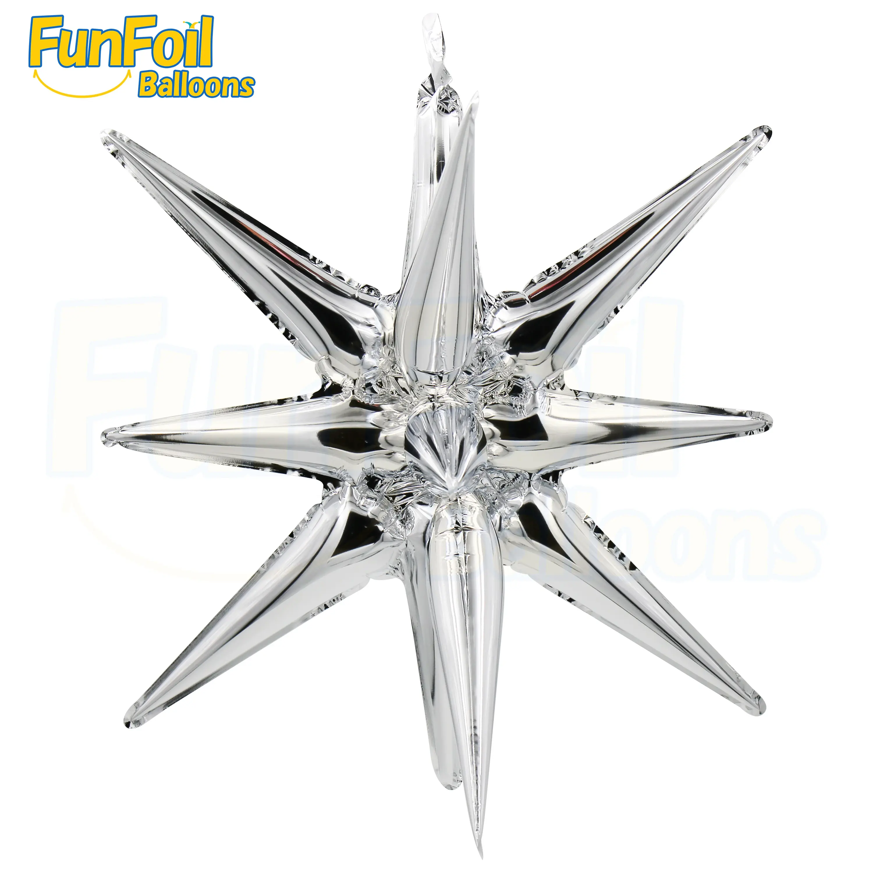 Funfoil חדש מוצר 20 אינץ קסם כוכב 14 נקודות בלון סיטונאי רדיד אלומיניום בלון