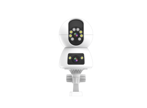 Otomatik izleme gece görüş hareket algılama ile çift Lens WiFi kapalı güvenlik kamera akıllı PTZ iki yönlü ses CMOS sensörü - Product Image 2