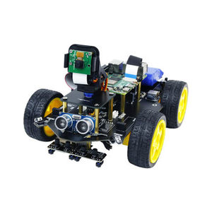 Ahududu PI 4B görsel araba kamera tanıma robotu AI Python programlama wifi