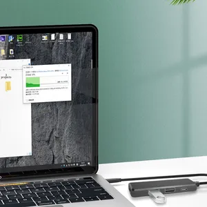 Mô Hình Tư Nhân một-to-bốn USB Type-C Hub Cross-Biên Giới Máy Tính Xách Tay Docking Station Máy Tính Splitter Với Giao Diện 2.0 USB Trong Kho - Product Image 3