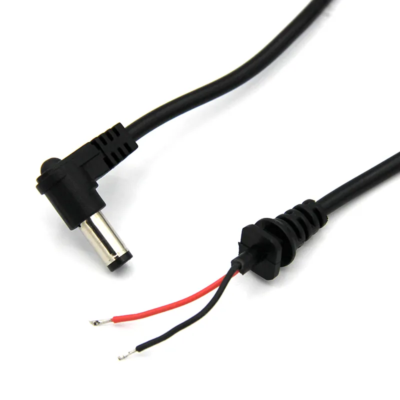 Conector de Cable macho de 5.mm x 2,1mm, toma de corriente de 1,5 m, Cable de CC, muestra gratis