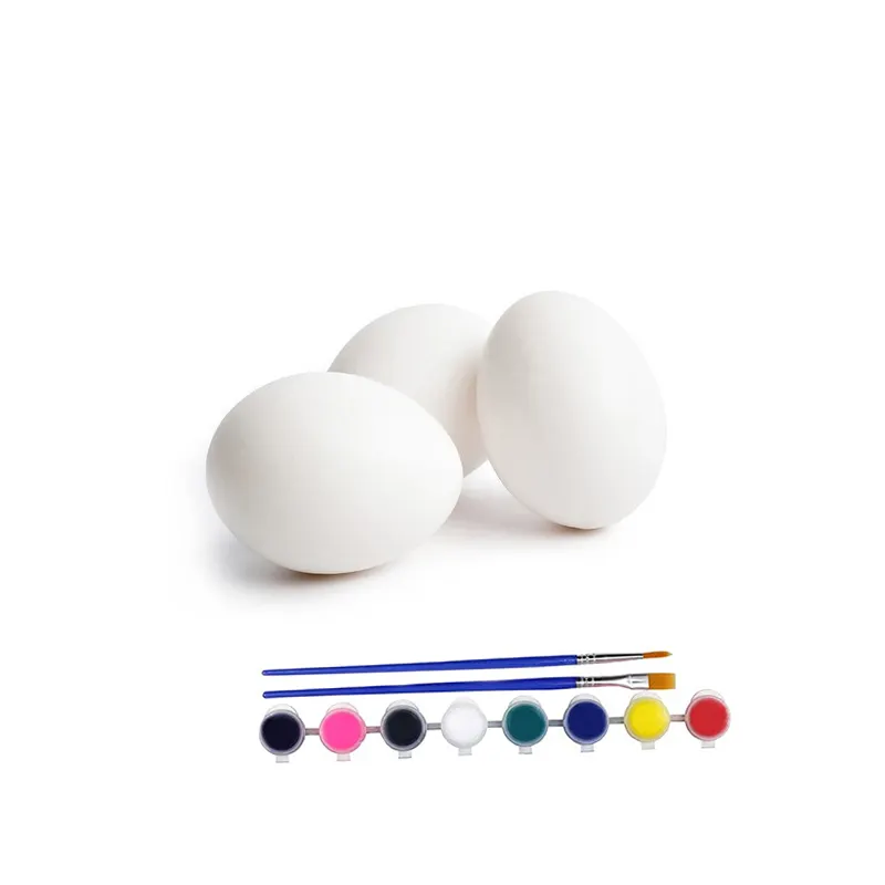 New FAI DA TE bisque dipinto a mano mini colorato sorpresa vendita calda di pasqua in ceramica regali di uova di produzione per i bambini della decorazione della casa ornamenti