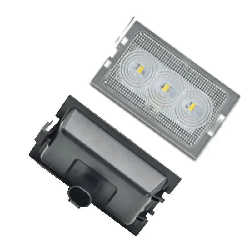 Lâmpada LED para placas de licença, estilo de carro, para Land Rover Discovery 3 4 Freelander 2, para Range Rover Sport, acessórios automotivos