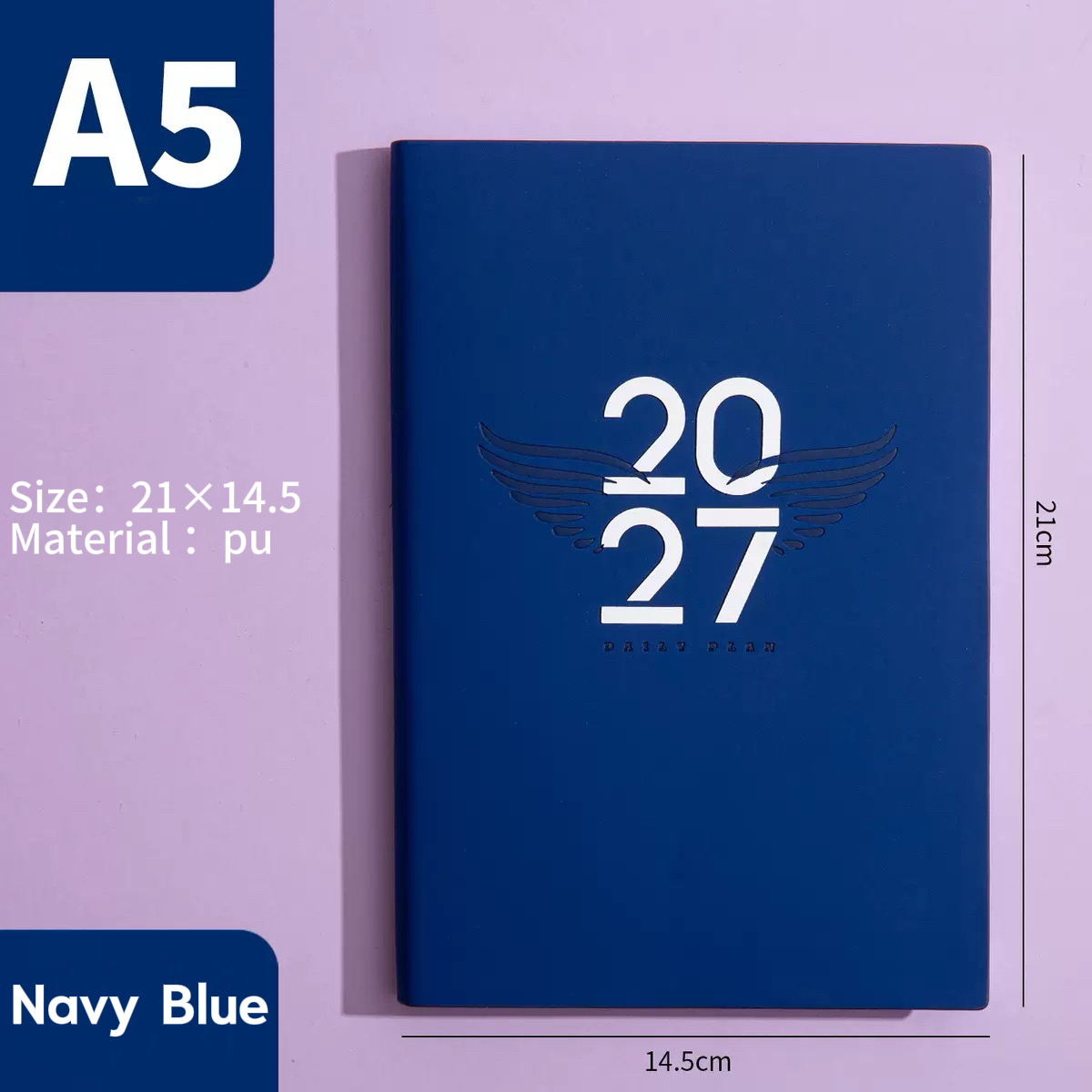 A5 Bleu marine