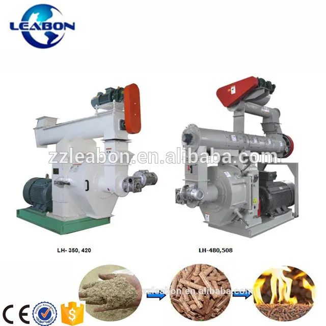 LEABON Sales Ring Die Sawdust Pellet Making Machine Biomass Pellets Maker Rice Husk Wood Pellet Mill Price