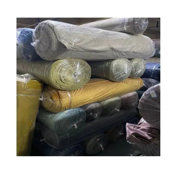 Venda de rolo de tecido para cortinas pesadas de veludo em estoque na China