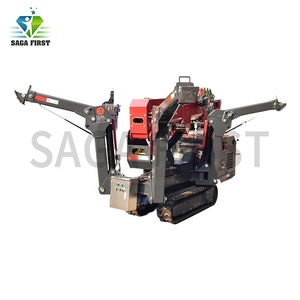 Nhà Máy Giá 3 tấn 5 tấn 10 tấn Spider <span class=keywords><strong>Crane</strong></span> 360 độ Telescopic Spider <span class=keywords><strong>Crane</strong></span> Boom Lift gấp theo dõi Spider <span class=keywords><strong>Crane</strong></span> - Product Image 4