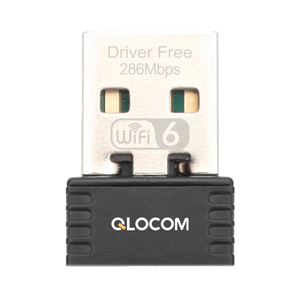 QLOCOM Computer Hardware Software Wifi6 AX300M Receptor inalámbrico Dongle Tarjeta de red Mini USB Wifi Adaptador - Product Image 5