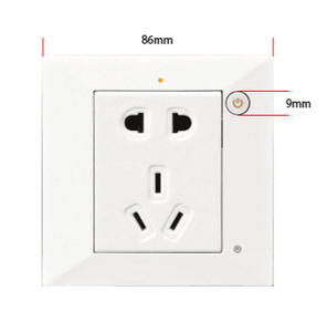 UK Smart Power Due Presa Presa Spina di Parete Piccola Costruzione Zigbee Sistema di Automazione - Product Image 5
