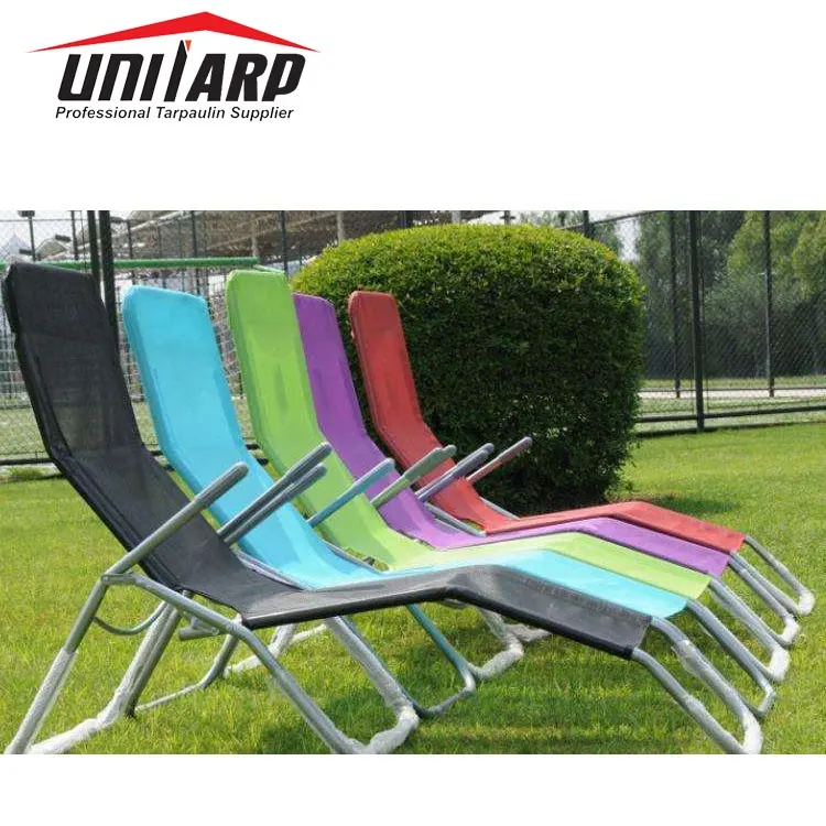 Unitarp 1000D Heavy Duty PVC Polyester Mesh Fabrics for Beach Chair Outdoor Furniture