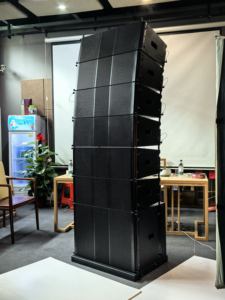 مكبرات صوت خطية مزدوجة LA-2102C مقاس 10 بوصات بقوة 700 واط و8 أوم، نظام صوتي سلبي، مكبرات صوت احترافية للعروض OEM ODM - Product Image 3