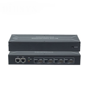 编码器IPTV 4in 1高清输入数字ip直播流youtube脸书视频音频头端 - Product Image 1