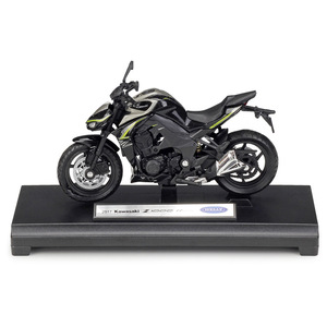 热销Welly 2017川崎Z 1000 R 1:18压铸摩托车仿真合金摩托车模型