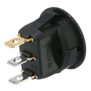 สวิตช์สลับคันโยกรถยนต์3ขา12V 20A,สวิตช์เปิด/ปิดไฟ Dash สำหรับรถยนต์รถตู้ไฟตัดหมอก LED สว่าง23มม. - Product Image 5