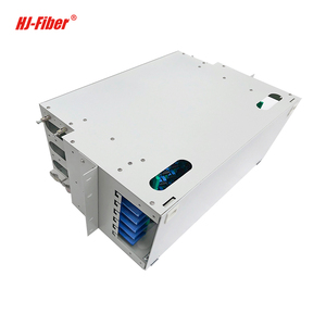 HJFiber <strong>Telecom</strong> Grade Equipment Customized Optical Fiber Distribution Frame with 12/24/48/72/96/144 Core Empty Box SC Connector - Product Image 1