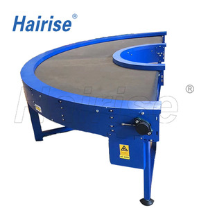 Bàn làm việc hiệu quả cao dây chuyền lắp ráp 45/90/180 độ đường cong băng tải sản xuất băng tải bàn xoay - Product Image 5