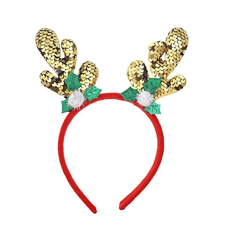 Fabrikdirektverkauf Elch-Design Haarband attraktives niedliches Design Party-Dekoration für Damen Neujahr Mädchen-Kopfband