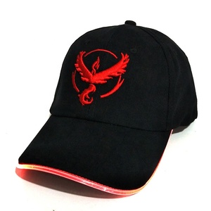 Campione gratuito personalizzato programmabile luce LED berretto da Baseball impermeabile sportivo cappello ricamo a mano ricaricabile produttore Led - Product Image 2