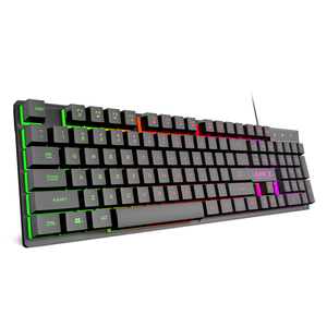 Imice คีย์บอร์ดเล่นเกมแบบมีสาย AK-600ปุ่ม,คีย์บอร์ด Mechanical RGB Backlit สำหรับพีซีแล็ปท็อปคอมพิวเตอร์104 - Product Image 5