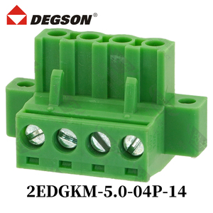 1Pcs DEGSON 2EDGKM-5.0-5.08-14-00ZH Pluggable PCB <strong>Terminal</strong> <strong>Blocks</strong> <strong>MSTB</strong> 2.5-STF KF2EDGKM 5.0mm 5.08mm 2PIN-12PIN 320V - Product Image 5