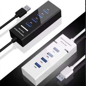 厂家直销4端口USB3.0扩展坞适配器多端口电脑USB充电集线器 - Product Image 6