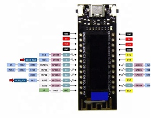 Wemos TTGO <span class=keywords><strong>ESP8266</strong></span> 0.91 Pollici OLED <span class=keywords><strong>Nodemcu</strong></span> Per <span class=keywords><strong>Arduino</strong></span>