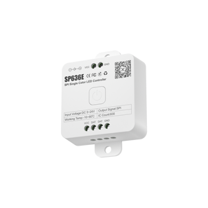 Одноцветный светодиодный контроллер SP631E SP636E BT APP 2,4G RF Control SPI PWM 1 канал светодиодная лента диммер 6A DC 5V 12V 24V - Product Image 2