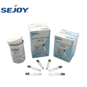 Sejoy hızlı kontrol kodu ücretsiz kan şekeri test şeritleri diyabet test makinesi - Product Image 5