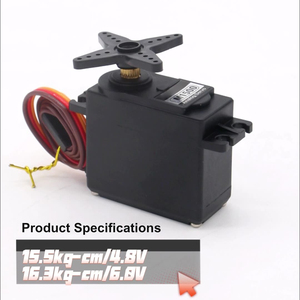 มอเตอร์เซอร์โวระบบดิจิทัลแบบมาตรฐานแรงบิด M1500 15กก. สำหรับโมเดลเครื่องบิน RC รถยนต์หุ่นยนต์ทำความสะอาดพื้นแขนหุ่นยนต์ - Product Image 1