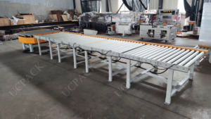 UTC90 90度动力驱动滚筒托盘搬运转盘输送系统，用于1200 X 1200毫米托盘 - Product Image 3