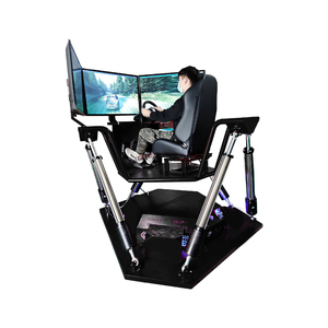 Simulador de carreras VR de realidad Virtual, juego de carreras de seis ejes con tres pantallas - Product Image 1