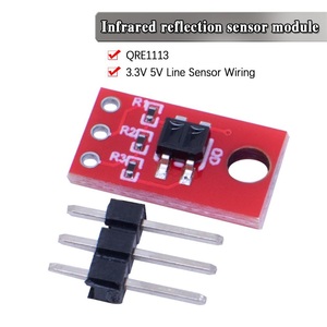 QRE1113 IR LED Módulo de sensor de reflexión infrarroja Condensador Placa de disyuntor de descarga DC 3,3-5V Qre1113 Cámara Ir - Product Image 1