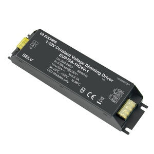 CE certificato 75W 24V LED Driver 0-10V PWM Dimming Controller a 1 canale a tensione costante Driver 1-10V - Product Image 1