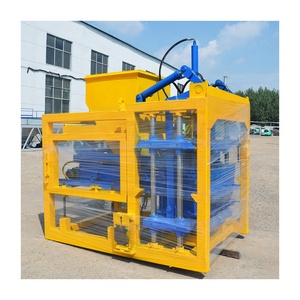 Macchina a blocchi cavi QT4-15 per mattoni mattoncini mattoncini per mattoni linea di produzione automatica di macchine per blocchi di cemento - Product Image 3