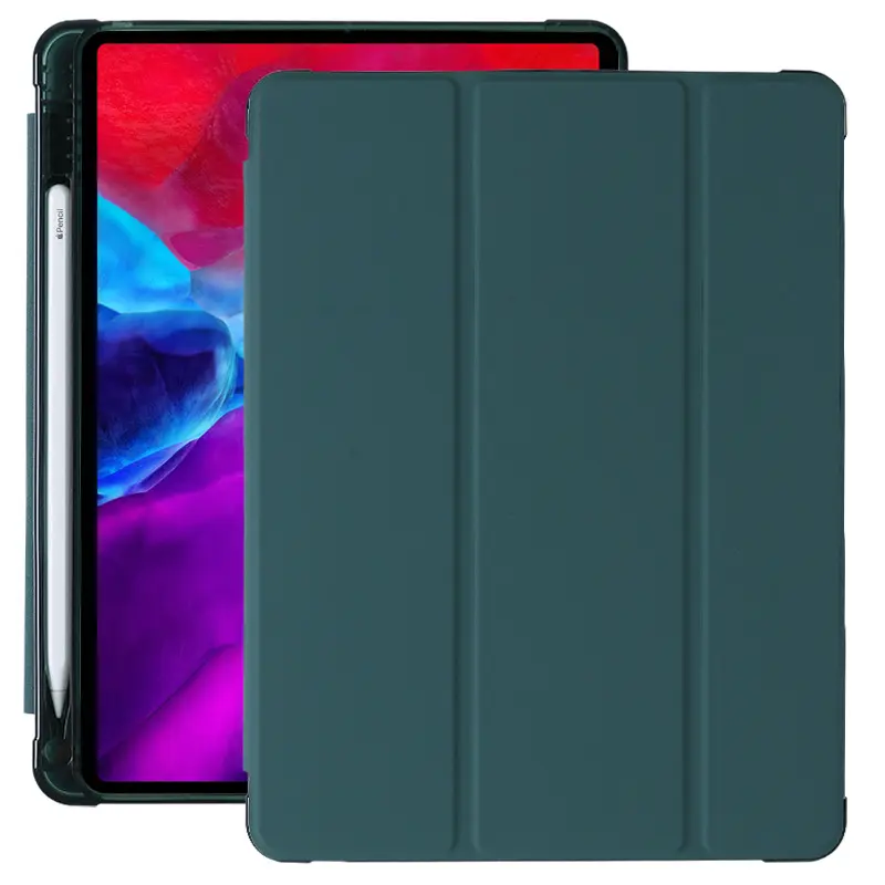 Capa de tablet para apple ipad air 2 air 3 pro 9.7, 6ª geração, capa traseira e macia, para ipad 2021 10.2, 10.5