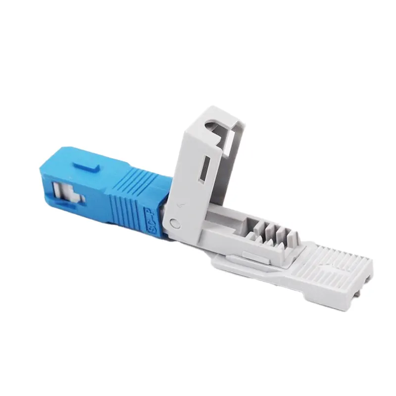 Conector rápido de fibra óptica SC UPC APC FTTH SM MM