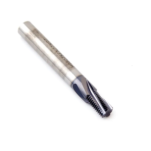 Fengyi özelleştirilmiş NPT-60 katı karbür vida çekme Mills ulusal boru konuları için soğutucu olmadan helisel flüt freze kesicisi - Product Image 3