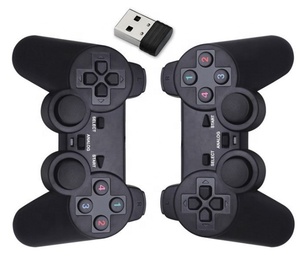 2025双系统Usb 2.4g电脑无线控制器安卓电视盒游戏双人多功能存储支架 - Product Image 6