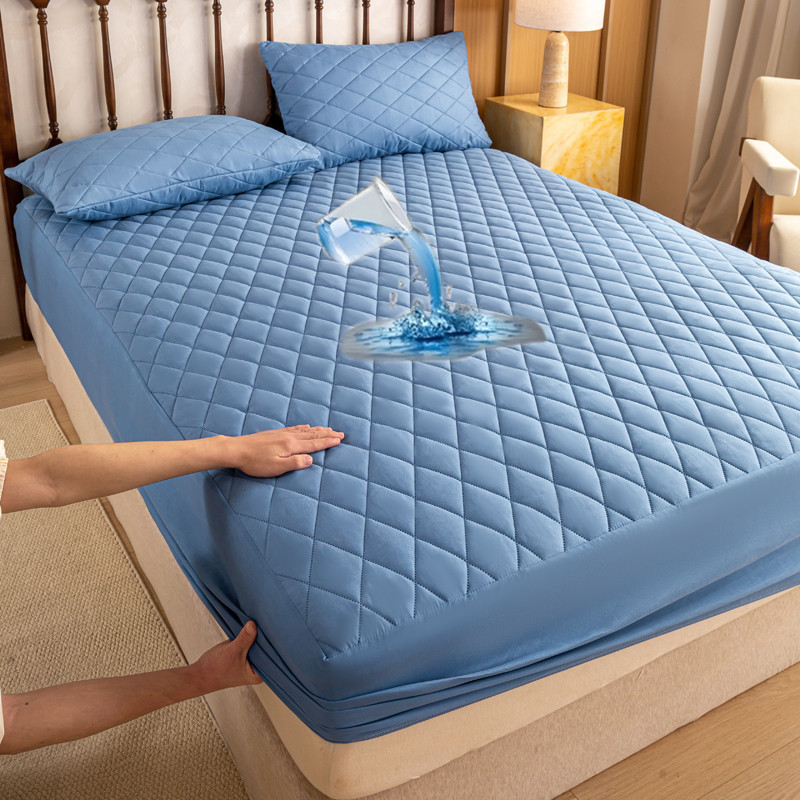 Light Blue Straight diamond check