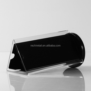 Rechi nhà hàng 360 ° acrylic đơn chủ 3 hoặc 6 bên xoay Acrylic quảng cáo Brochure Khuyến mãi giá Menu hiển thị chủ - Product Image 3