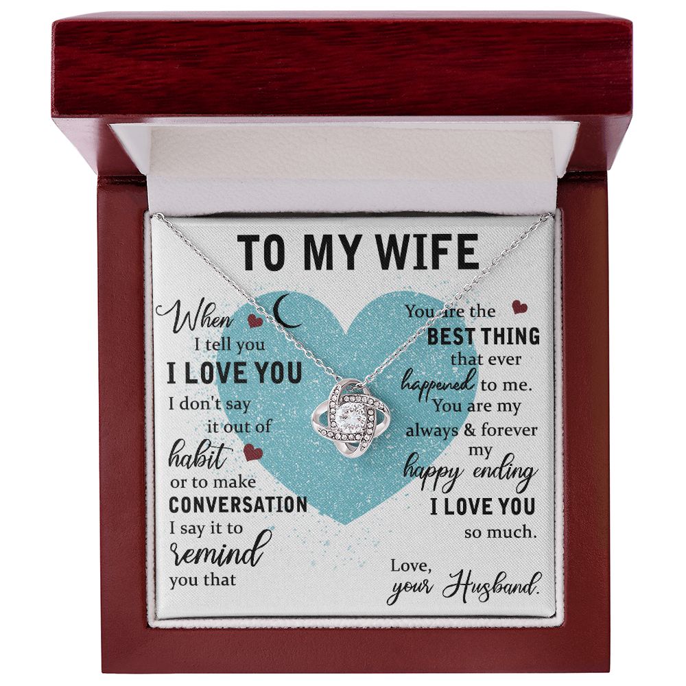 Necklace + Card Gift Box LED