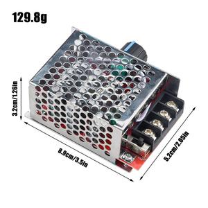 PWM DC regolatore di velocità del motore 7-70V 30A 12V 24V 60V 70V interruttore di controllo della velocità modulo DC spazzola regolatore del motore con indicatore di potenza - Product Image 6