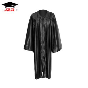 2025 hoàng gia màu xanh sáng bóng đại học và trường trung học tốt nghiệp Áo choàng và mũ chất lượng tốt nhất bán buôn đồng phục học sinh - Product Image 6