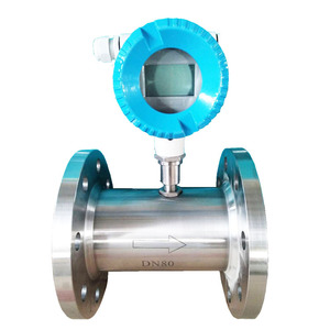 Medidor de flujo de control de líquido de turbina de tipo SS316, salida de pulso 4-20mA RS485, medidor de flujo de turbina Hart - Product Image 3