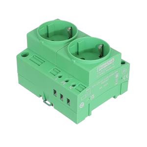 0804037 soket EO-CF/UT/LED/DUO/GN konektörler, ara bağlantılar - Product Image 1